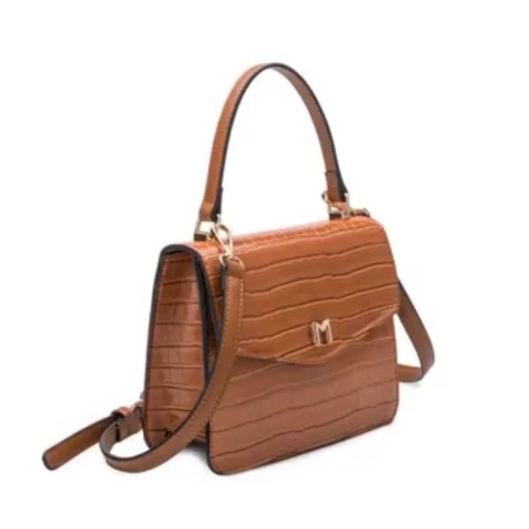 Melie Bianco Handbags - Melie Bianco Anthropologie Brown Side Crossbody Purse EUC $150